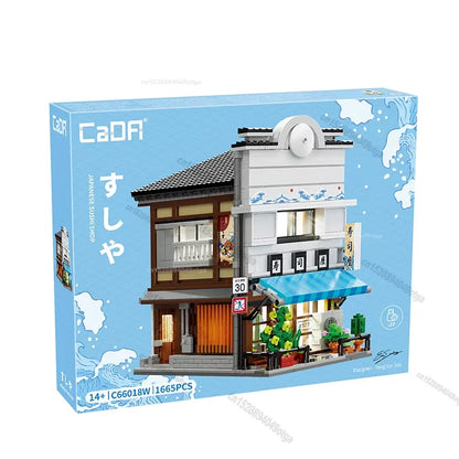 Boutique de Sushi Japonaise à Construire – CaDA (1665 pièces)