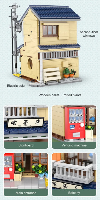 Maison de Thé Japonaise à Construire – CaDA C66010 (1200 pièces)