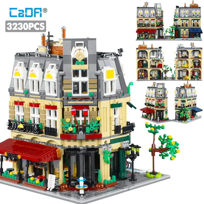 Maison Parisienne à Construire – Restaurant & Appartements de Luxe (3230 pièces)