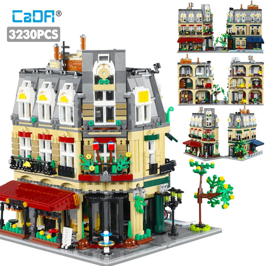 Maison Parisienne à Construire – Restaurant & Appartements de Luxe (3230 pièces)