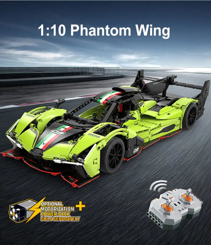 Supercar de Course à Construire CaDA – Modèle V-Race (1817 pièces)