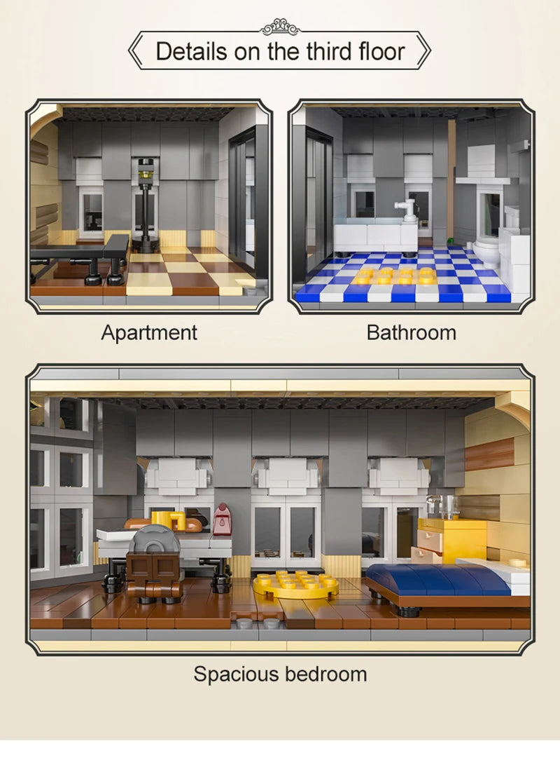 Maison Parisienne à Construire – Restaurant & Appartements de Luxe (3230 pièces)