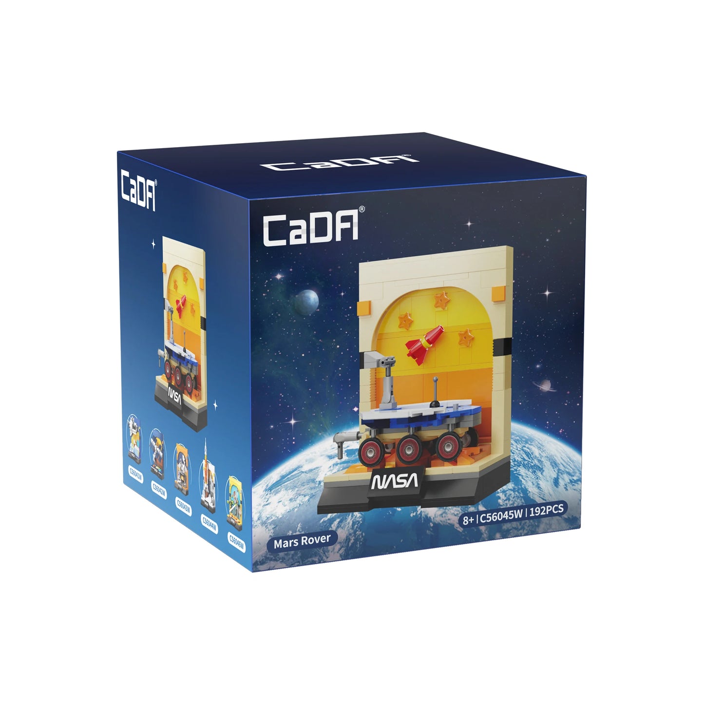 Mini Dioramas Officiels NASA à Construire – Collection Complète CaDA (6 modèles)