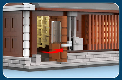 Boutique de Sushi Japonaise à Construire – CaDA (1665 pièces)