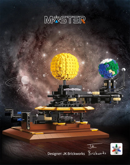 Maquette Système Solaire à Construire CaDA – 865 pièces