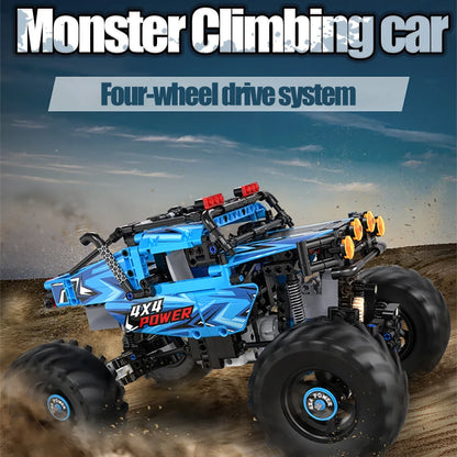 Voiture Tout-Terrain Télécommandée CaDA – Modèle 4x4 Power (699 pièces)