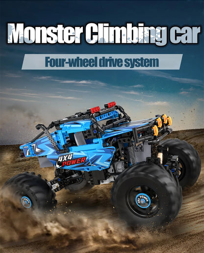 Voiture Tout-Terrain Télécommandée CaDA – Modèle 4x4 Power (699 pièces)