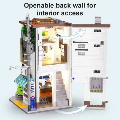 Maquette Japonaise à Construire – Steamed Bun Shop (1108 pièces)