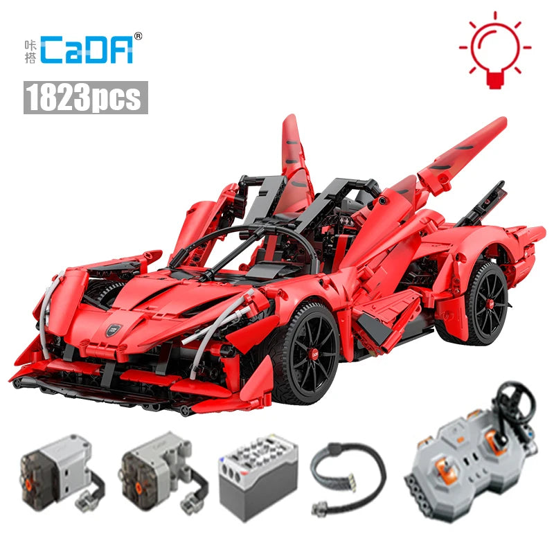 Voiture de Sport RC APE – CaDA C63005 (1823 pièces)