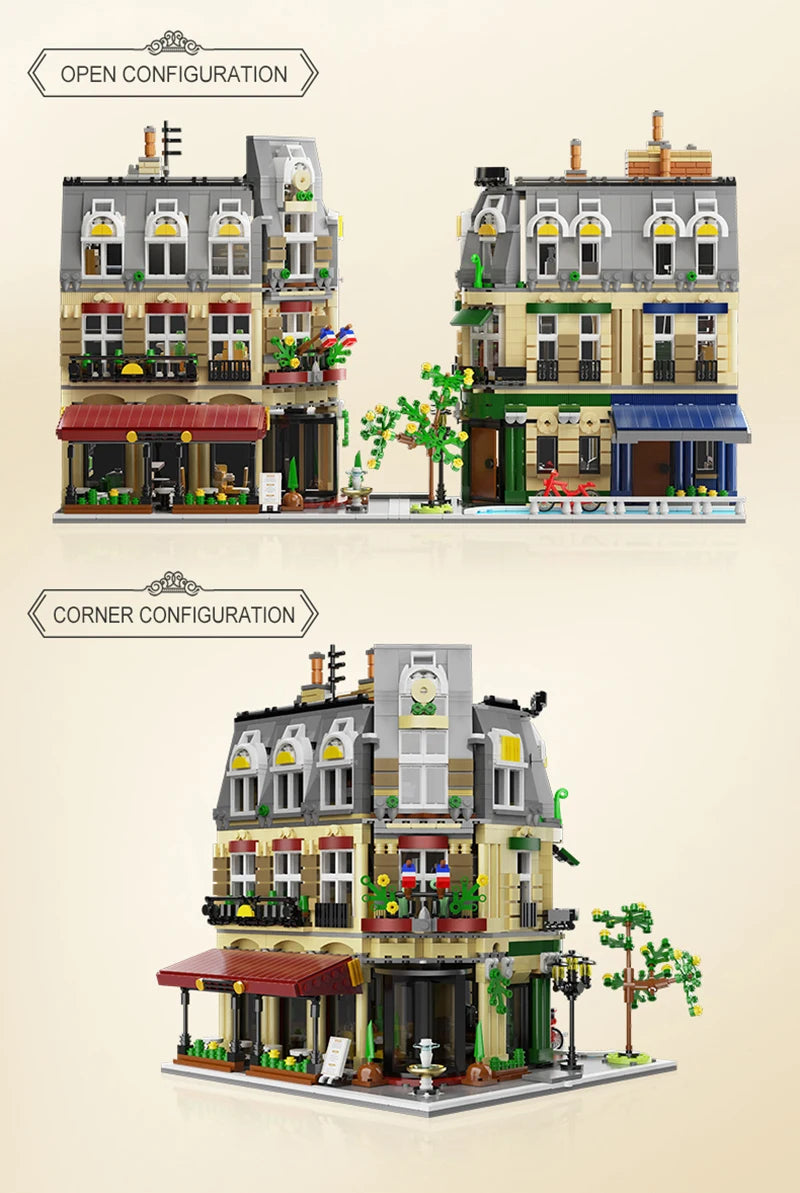 Maison Parisienne à Construire – Restaurant & Appartements de Luxe (3230 pièces)