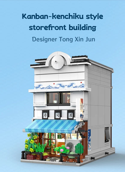 Boutique de Sushi Japonaise à Construire – CaDA (1665 pièces)
