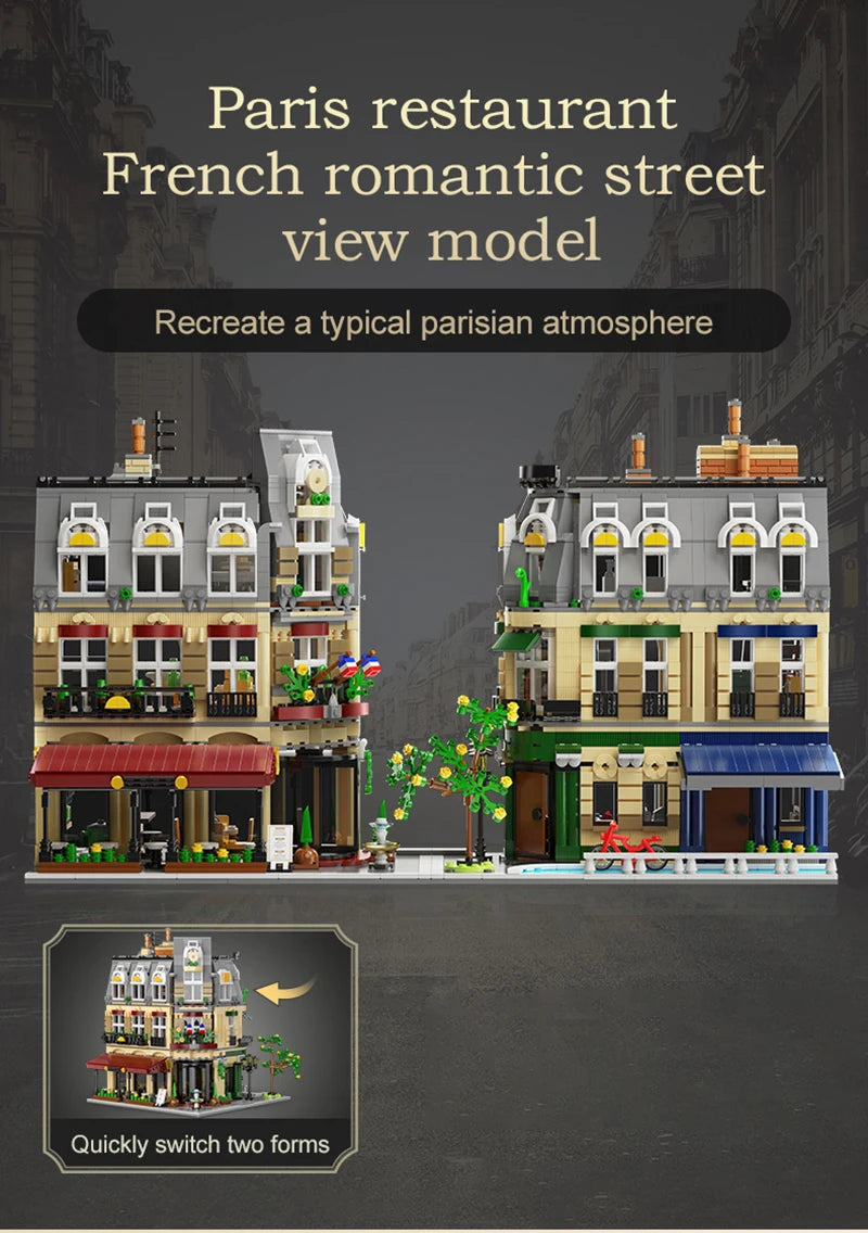 Maison Parisienne à Construire – Restaurant & Appartements de Luxe (3230 pièces)