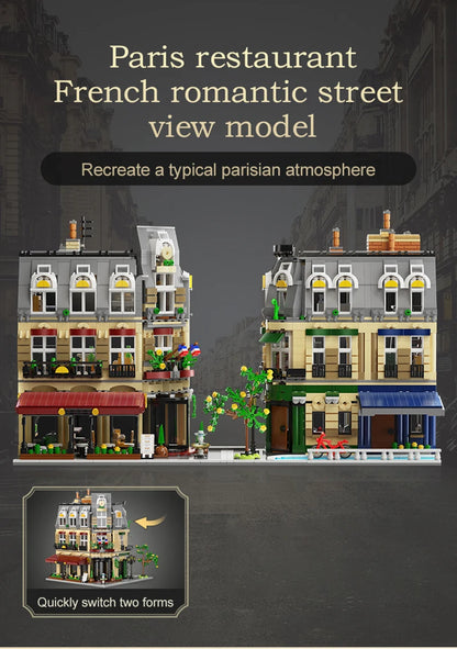 Maison Parisienne à Construire – Restaurant & Appartements de Luxe (3230 pièces)