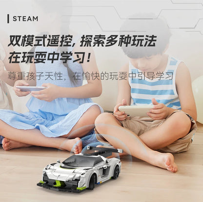 Voiture de Sport Télécommandée CaDA – Modèle Ghost Racer (322 pièces)