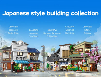Boutique de Sushi Japonaise à Construire – CaDA (1665 pièces)