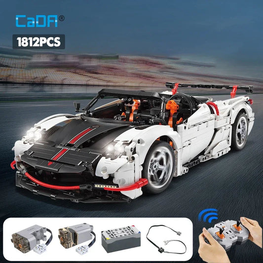 Voiture de Sport Télécommandée CaDA – Modèle Wings (1812 pièces)