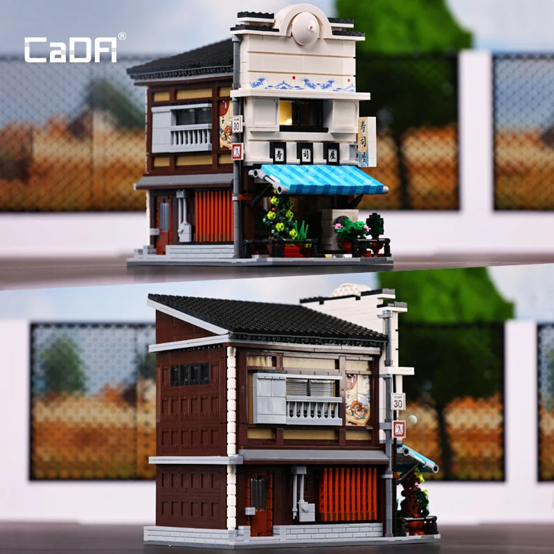 Boutique de Sushi Japonaise à Construire – CaDA (1665 pièces)