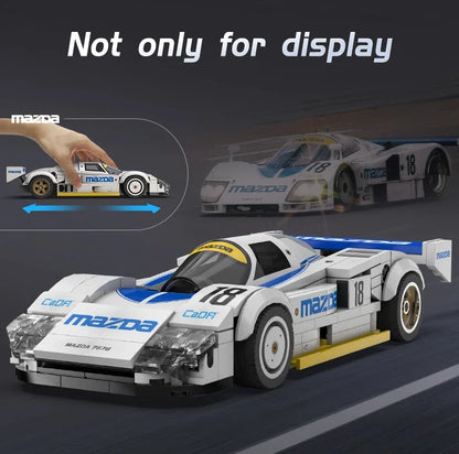 Mazda 787B (#18) – CaDA® Voiture de Course à Construire – 242 Pièces – Échelle 1:24