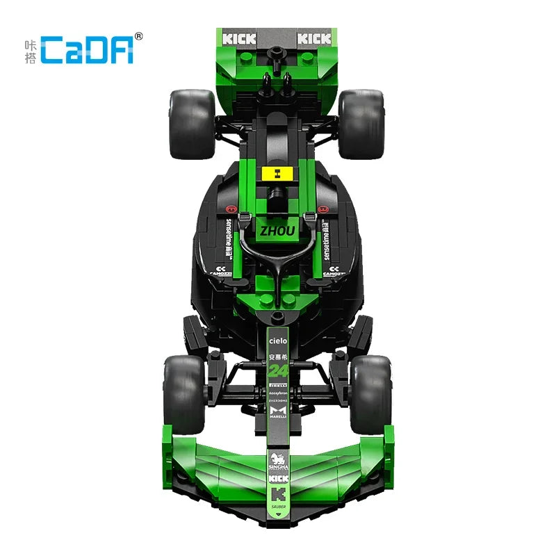 Voiture de Formule 1 CaDA – Réplique Kick Sauber F1 Team C44 (314 pièces)