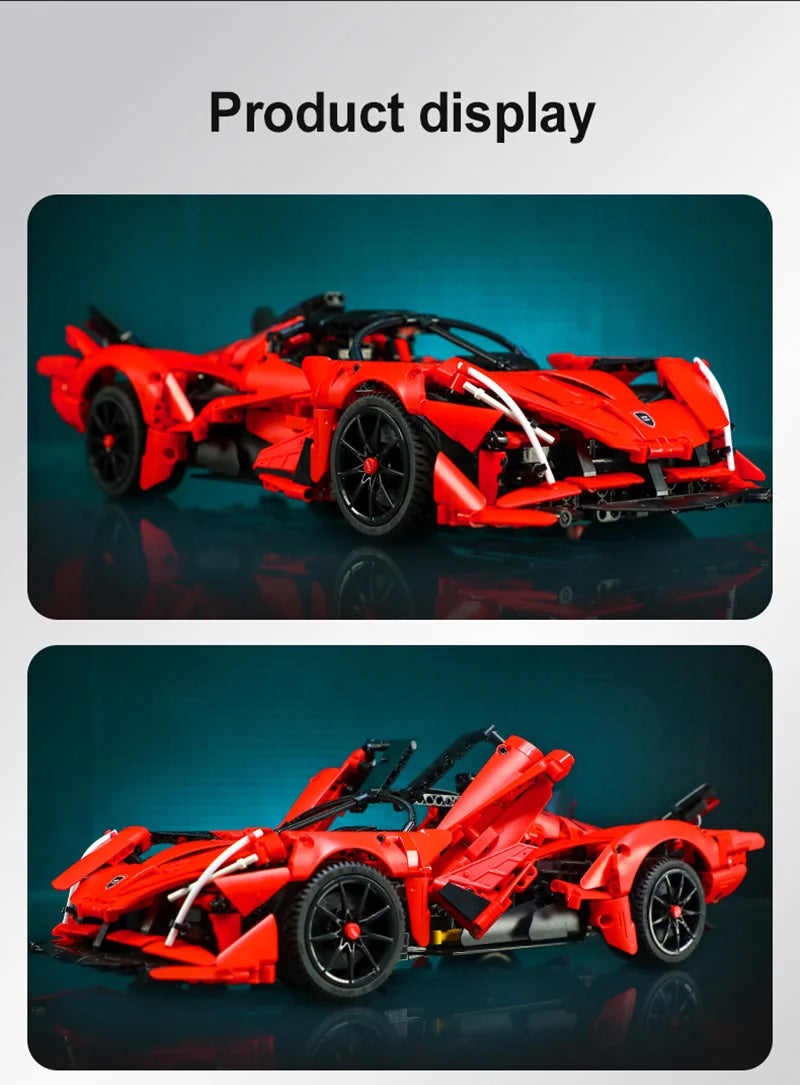 Voiture de Sport RC APE – CaDA C63005 (1823 pièces)