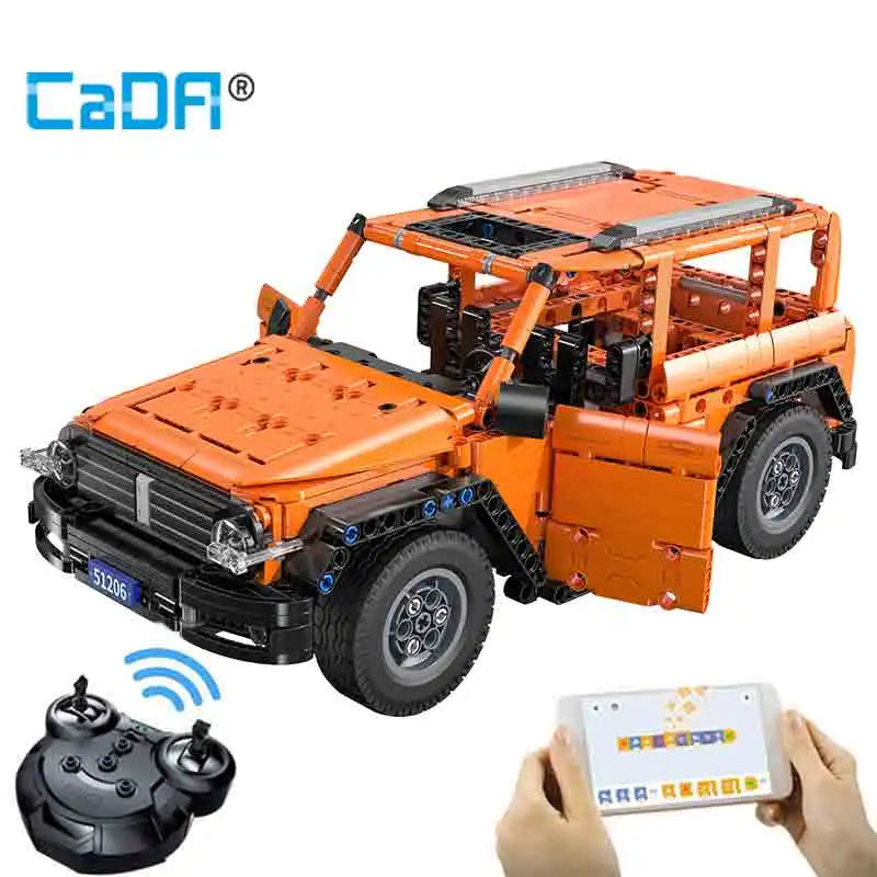 CaDA Tank SUV RC 561 Pièces – Kit de Construction Technique à Télécommande