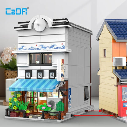 Boutique de Sushi Japonaise à Construire – CaDA (1665 pièces)