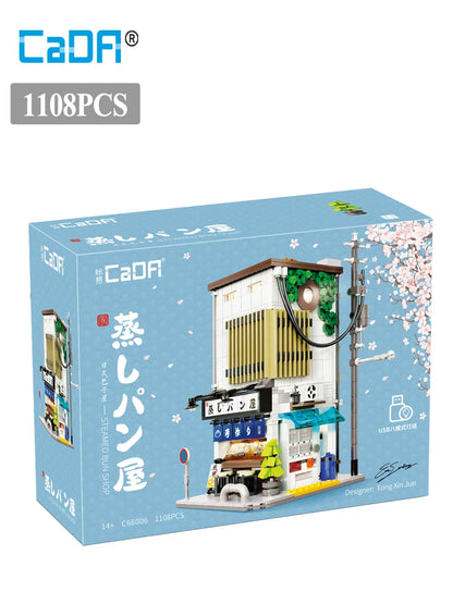 Boutique Japonaise de Pains Vapeur CaDA – Modèle Steamed Bun Shop (1108 pièces)