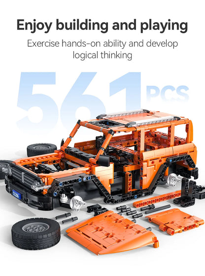 CaDA Tank SUV RC 561 Pièces – Kit de Construction Technique à Télécommande