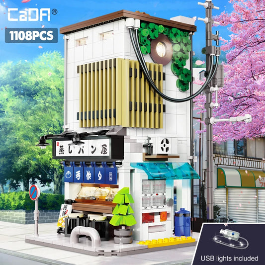 Maquette Japonaise à Construire – Steamed Bun Shop (1108 pièces)