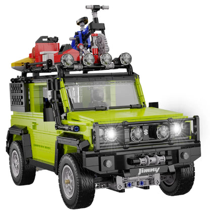 Suzuki Jimny CaDA – 4x4 Off-Road Télécommandé à Construire (1803 pièces + Accessoires)