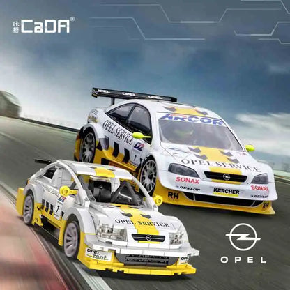 Voiture de Course Télécommandée CaDA – Opel Astra V8 Coupé (330 pièces)