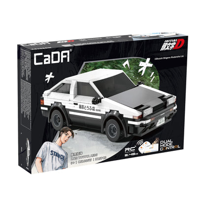 AE86 Trueno Initial D – Voiture Télécommandée à Construire (325 pièces, Échelle 1:20)