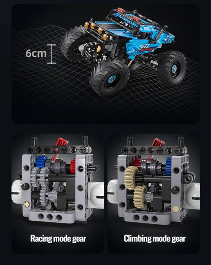 Voiture Tout-Terrain Télécommandée CaDA – Modèle 4x4 Power (699 pièces)
