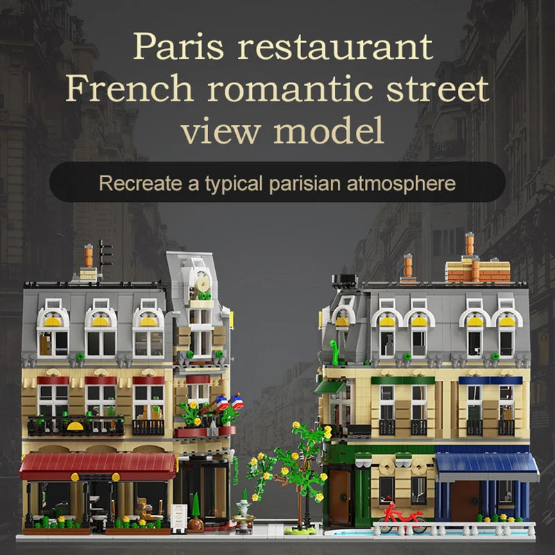 Maison Parisienne à Construire – Restaurant & Appartements de Luxe (3230 pièces)