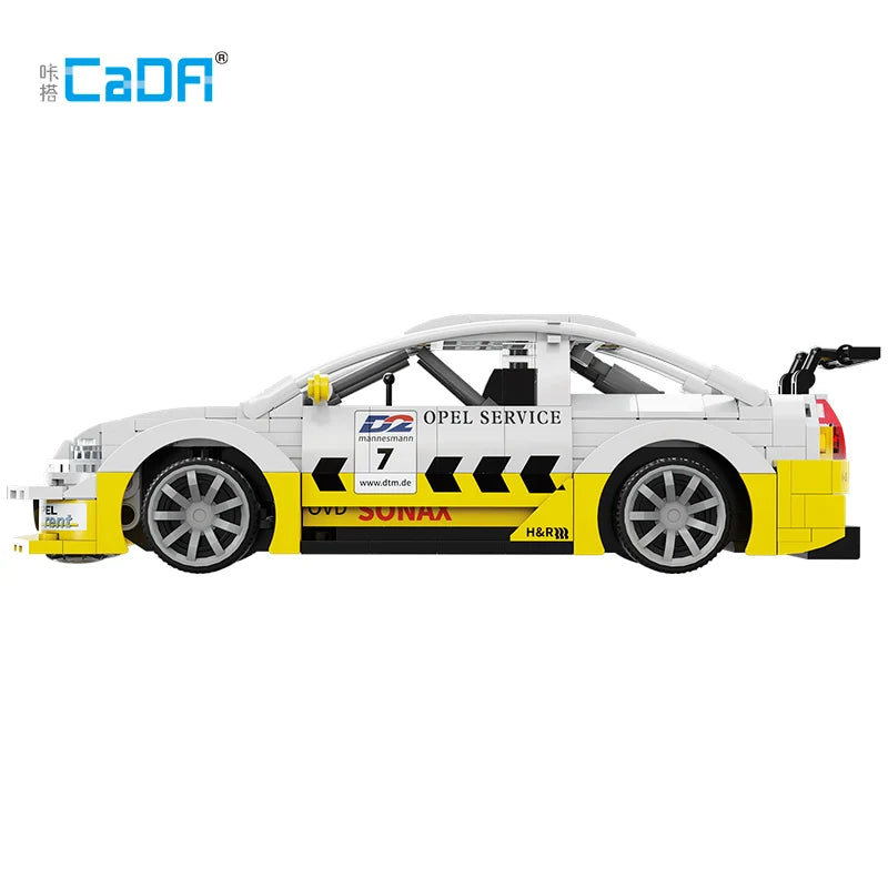 Voiture de Course Télécommandée CaDA – Opel Astra V8 Coupé (330 pièces)
