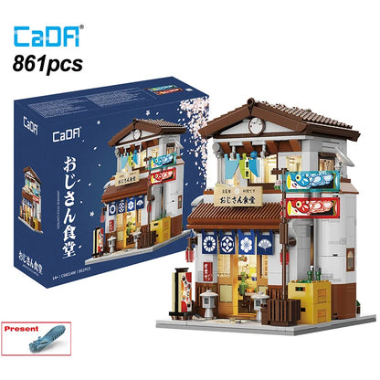 Maquette à Construire CaDA – Restaurant Japonais Rétro (861 pièces)