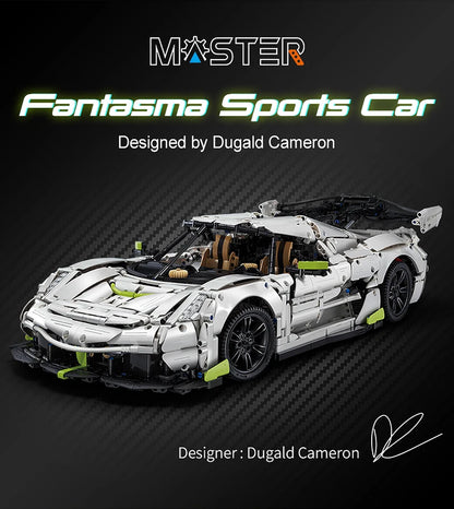 Voiture de Sport à Construire CaDA – Modèle Fantasma (4346 pièces)