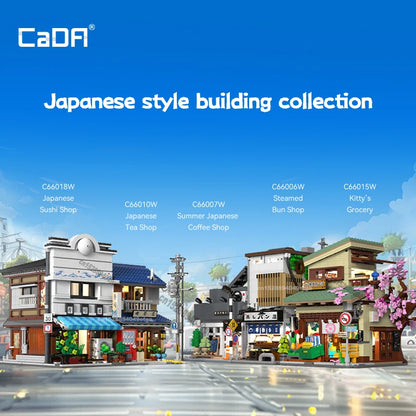 Boutique de Sushi Japonaise à Construire – CaDA (1665 pièces)