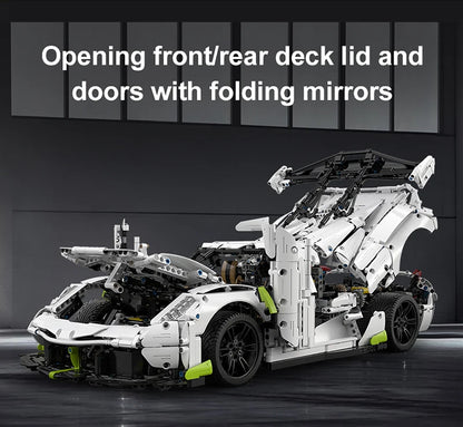 Voiture de Sport à Construire CaDA – Modèle Fantasma (4346 pièces)