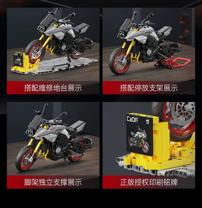 Moto de Construction CaDA – Suzuki Katana Officielle (1104 pièces)