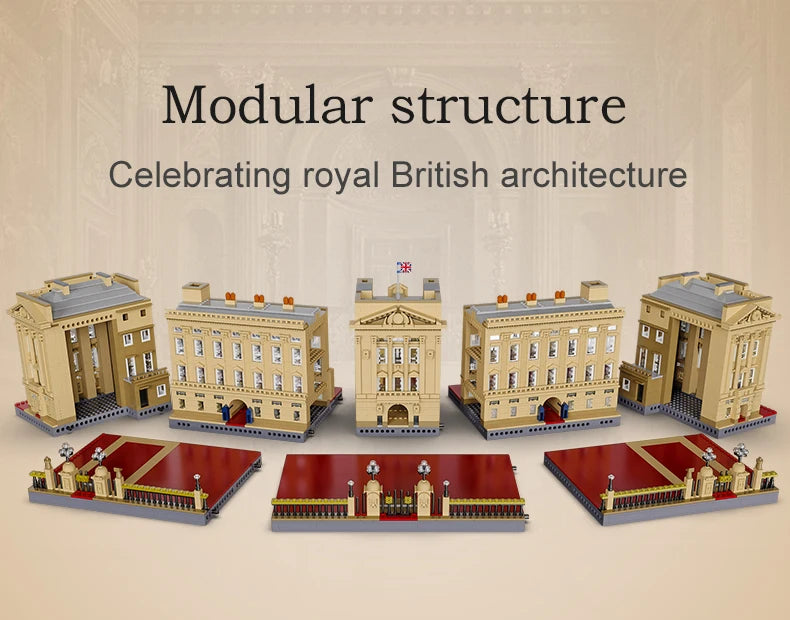 Palais de Buckingham à Construire – Modèle C61501W (5604 pièces)
