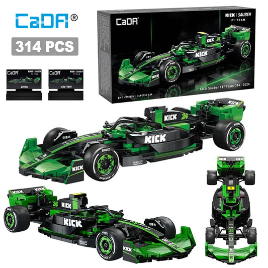Voiture de Formule 1 CaDA – Réplique Kick Sauber F1 Team C44 (314 pièces)