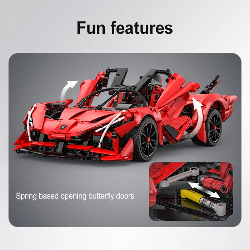 Voiture de Sport RC APE – CaDA C63005 (1823 pièces)