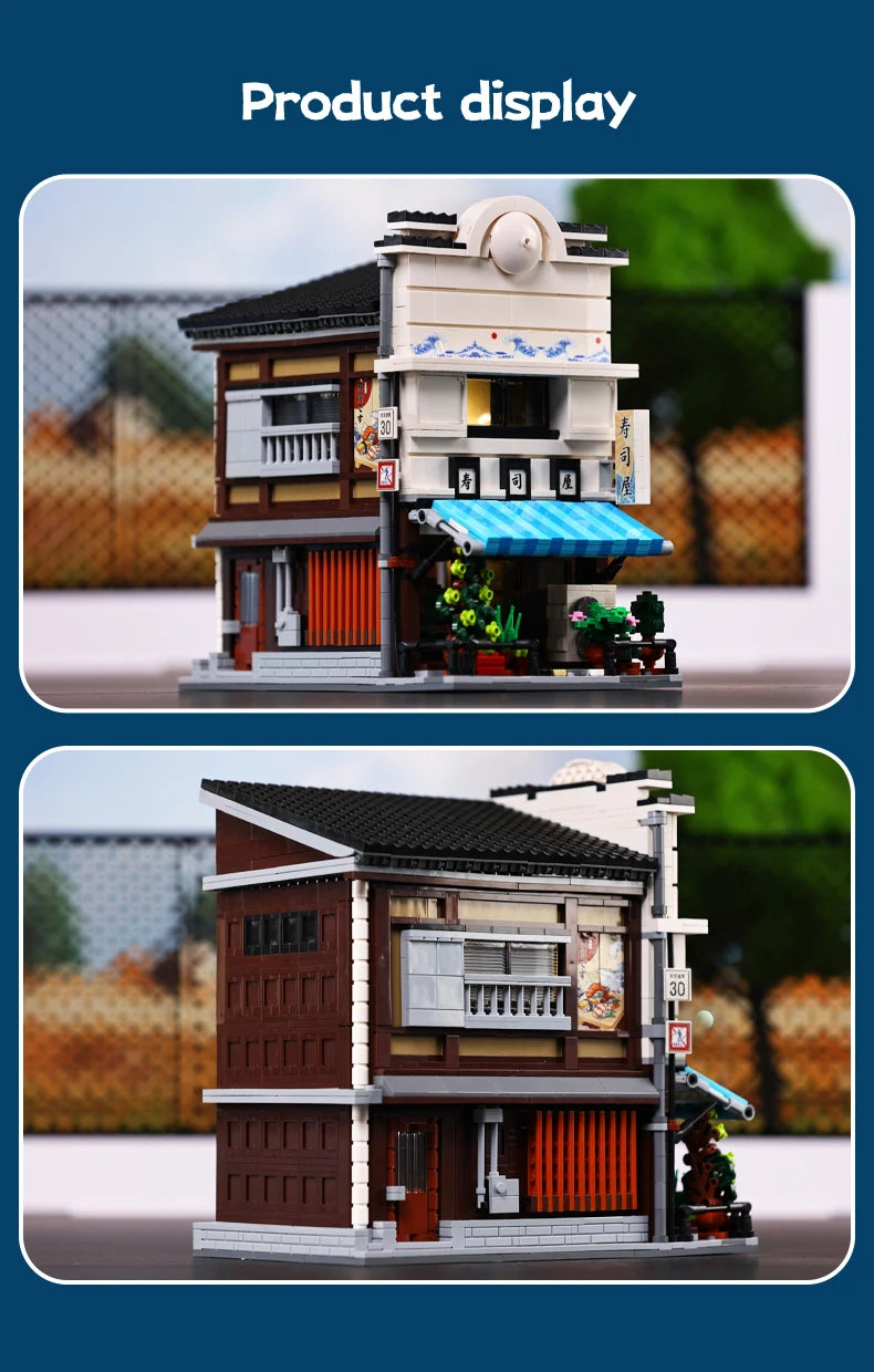 Boutique de Sushi Japonaise à Construire – CaDA (1665 pièces)