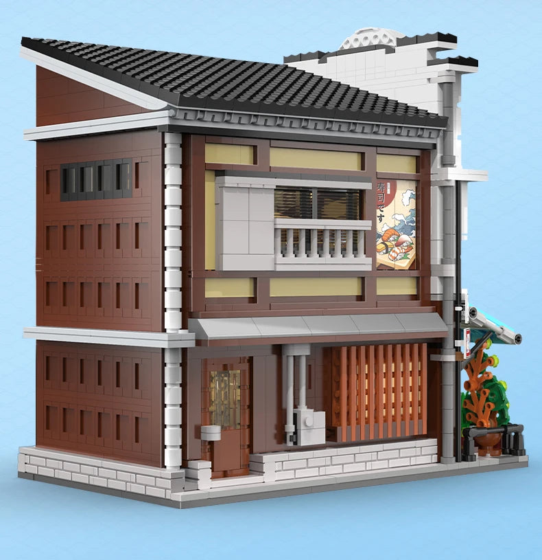 Boutique de Sushi Japonaise à Construire – CaDA (1665 pièces)