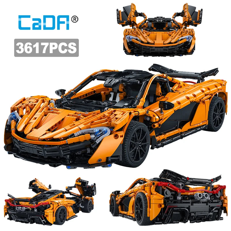 Supercar CaDA à Construire – Modèle 1:10 (3617 pièces)