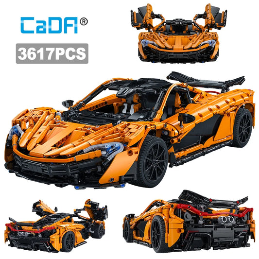 Supercar CaDA à Construire – Modèle 1:10 (3617 pièces)