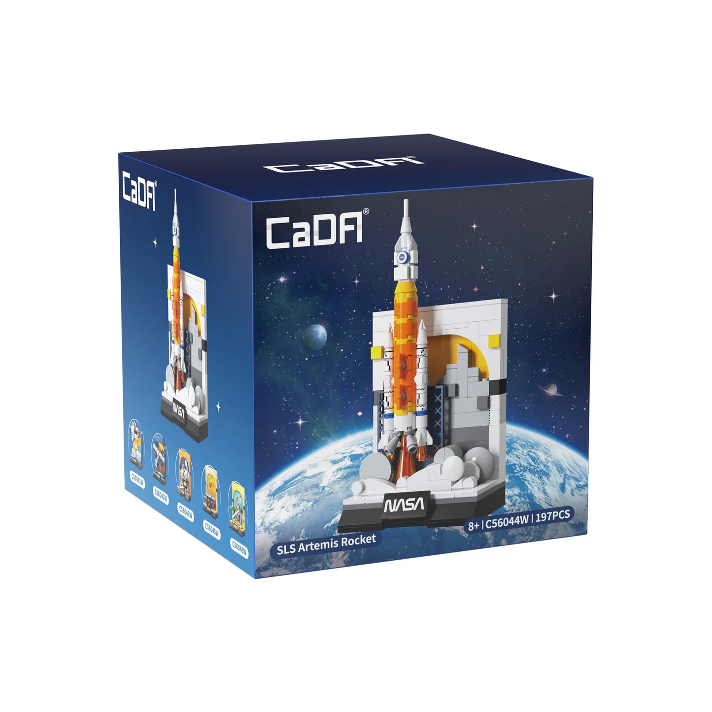 Mini Dioramas Officiels NASA à Construire – Collection Complète CaDA (6 modèles)