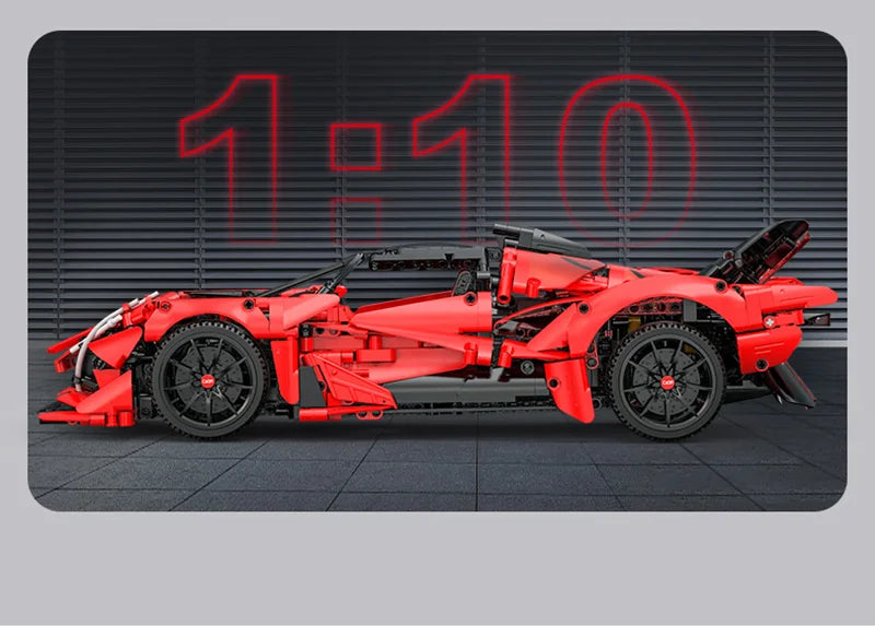 Voiture de Sport RC APE – CaDA C63005 (1823 pièces)