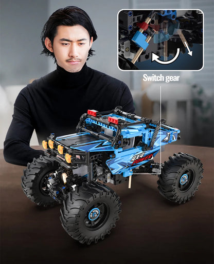 Voiture Tout-Terrain Télécommandée CaDA – Modèle 4x4 Power (699 pièces)